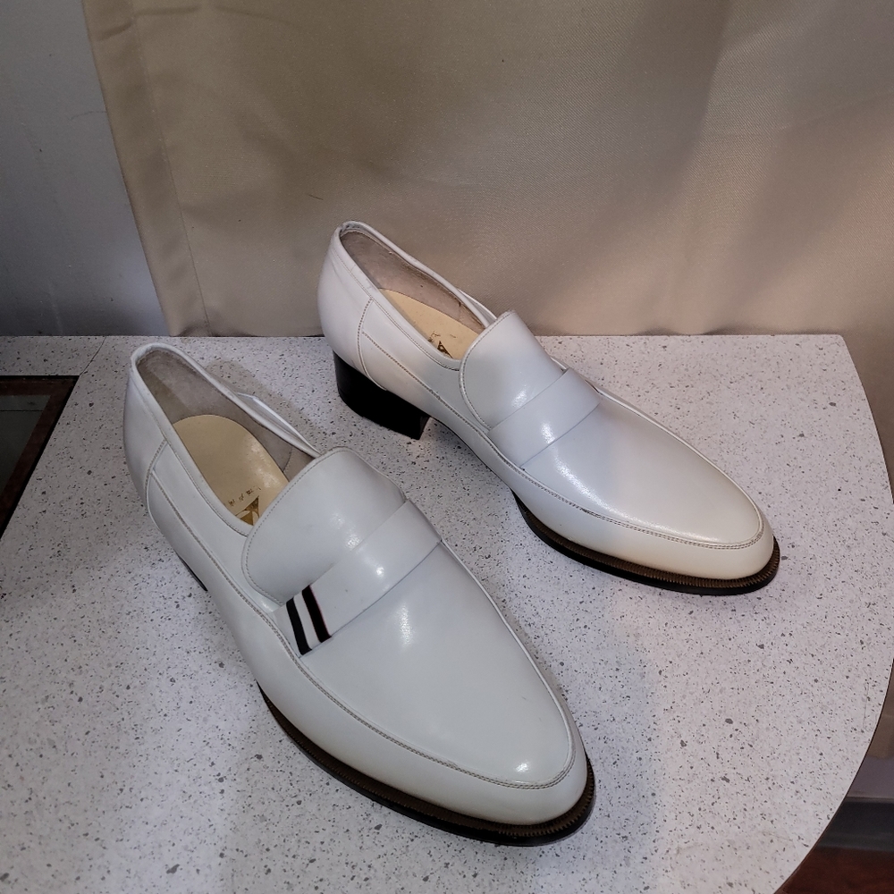 Leather loafers